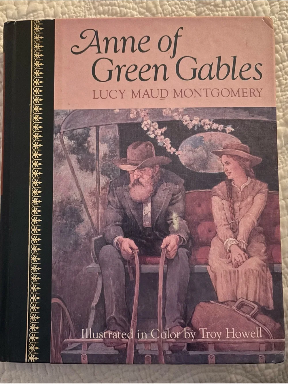 Copy Of Anne Of Green Gables By Lucy Maud Montgomery With Colored Illustrations